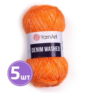 Пряжа YarnArt Denim Washed2 (Деним вошд 2) (902), меланж абрикос, 5 шт. по 50 г Пряжа YarnArt Denim Washed2 (Деним вошд 2) (902), меланж абрикос, 5 шт. по 50 г