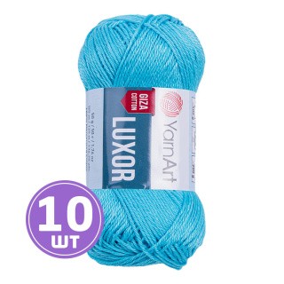 Пряжа YarnArt Luxor (Луксор гиза коттон) (1213), голубая ривьера, 10 шт. по 50 г Пряжа YarnArt Luxor (Луксор гиза коттон) (1213), голубая ривьера, 10 шт. по 50 г