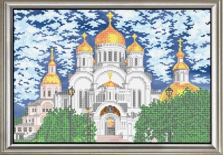 Рисунок на ткани «Свято-Троицкий Серафимо-Дивеевский женский монастырь» Рисунок на ткани «Свято-Троицкий Серафимо-Дивеевский женский монастырь»