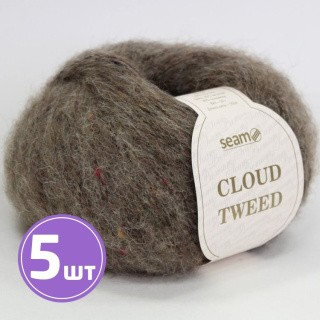 Пряжа SEAM Cloud Tweed (52457), меланж, 5 шт. по 50 г