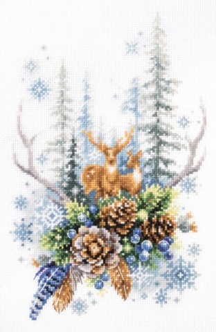 Набор для вышивания «Дух зимнего леса»