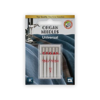 Иглы для бытовых швейных машин, №60, универсальные, ORGAN Иглы для бытовых швейных машин, №60, универсальные, ORGAN
