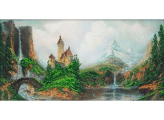 Набор вышивки бисером «Замок»