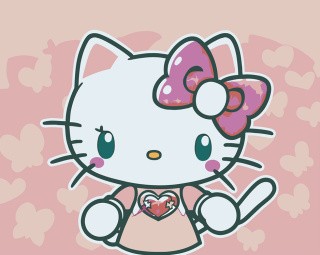 Картина по номерам «Аниме Hello Kitty Хеллоу Китти»