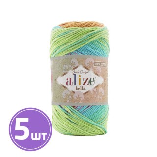 Пряжа ALIZE Bella Batik 100 (4530), мультиколор, 5 шт. по 100 г