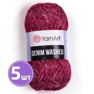 Пряжа YarnArt Denim Washed2 (Деним вошд 2) (918), меланж гранатовый, 5 шт. по 50 г Пряжа YarnArt Denim Washed2 (Деним вошд 2) (918), меланж гранатовый, 5 шт. по 50 г