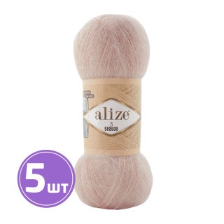 Пряжа ALIZE 3 Season (3 Сезона) (67), фрез, 5 шт. по 100 г Пряжа ALIZE 3 Season (3 Сезона) (67), фрез, 5 шт. по 100 г
