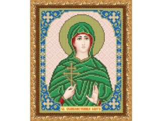 Рисунок на ткани «Святая Великомученица Злата» Рисунок на ткани «Святая Великомученица Злата»