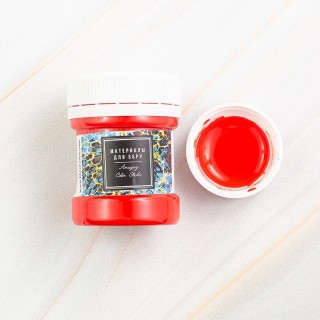 Краска для эбру красная 30 мл, Amazing Color