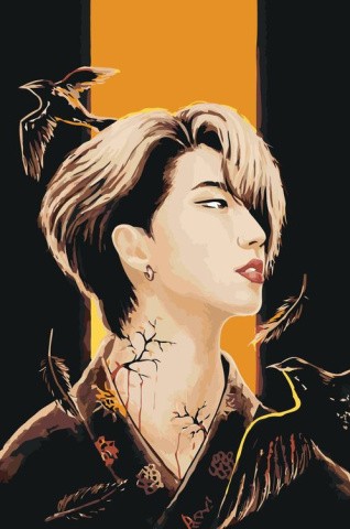 Картина по номерам «Stray Kids Стрей Кидс: Хан Джисон Арт» Картина по номерам «Stray Kids Стрей Кидс: Хан Джисон Арт»
