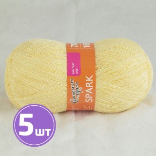 Пряжа Семеновская Spark (1586), шампанское-радуга 5 шт. по 100 г Пряжа Семеновская Spark (1586), шампанское-радуга 5 шт. по 100 г
