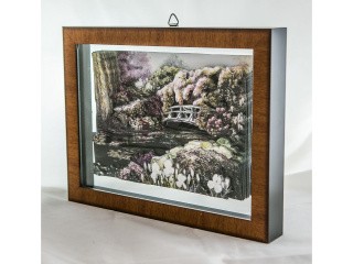 Рамка-аквариум с прозрачным дном для папертоли Рамка-аквариум с прозрачным дном для папертоли