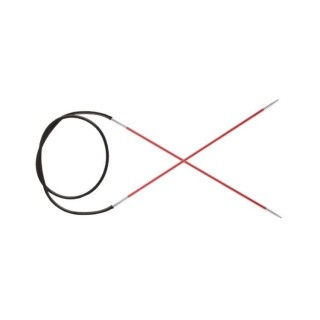 Спицы круговые Zing 120 см, 5 мм Спицы круговые Zing 120 см, 5 мм