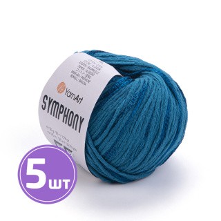 Пряжа YarnArt SIMPHONY (Симфония) (2125), морской, 5 шт. по 50 г Пряжа YarnArt SIMPHONY (Симфония) (2125), морской, 5 шт. по 50 г