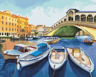 Алмазная вышивка «Каналы Венеции»