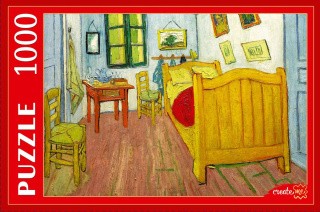 Пазлы «Ван Гог. Спальня в арле»
