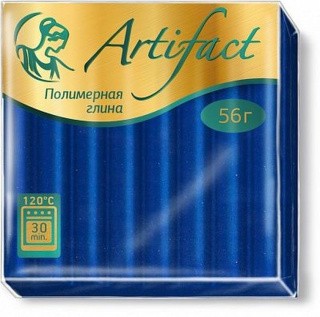 Полимерная глина Артефакт Classic, цвет: 161 синий, 56 г