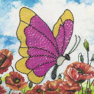 Набор для творчества STRING ART «Бабочка»