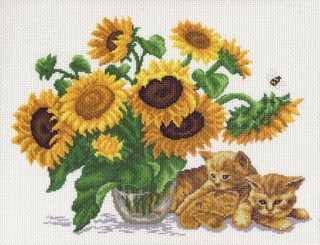 Рисунок на ткани «Солнечный букет» Рисунок на ткани «Солнечный букет»