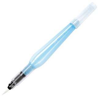Кисть с резервуаром Aquash Brush 4 мм, круглая, короткая ручка, Pentel