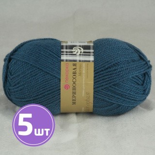 Пряжа Пехорка Мериносовая (156), индиго, 5 шт. по 100 г Пряжа Пехорка Мериносовая (156), индиго, 5 шт. по 100 г