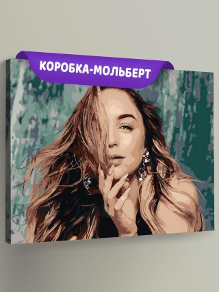 Картина по номерам «Певица Мари Краймбрери: портрет 40x50»