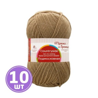 Пряжа из Троицка Подмосковная (274), серо-бежевый, 10 шт. по 100 г Пряжа из Троицка Подмосковная (274), серо-бежевый, 10 шт. по 100 г