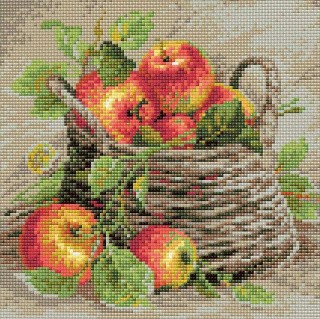 Алмазная вышивка «Спелые яблоки»