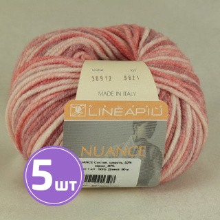 Пряжа LineaPIU NUANCE (30912), мультиколор, 5 шт. по 50 г Пряжа LineaPIU NUANCE (30912), мультиколор, 5 шт. по 50 г