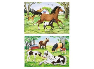 Набор пазлов «Мир лошадей»
