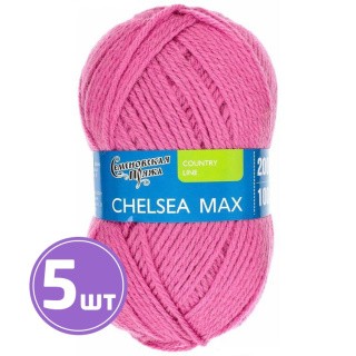Пряжа Семеновская Chelsea MAX (70158), флокс 5 шт. по 100 г Пряжа Семеновская Chelsea MAX (70158), флокс 5 шт. по 100 г