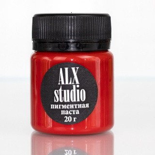 Краситель для эпоксидной смолы красный, 20 г, ALX Studio