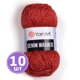 Пряжа YarnArt Denim Washed2 (Деним вошд 2) (915), меланж терракотовый, 10 шт. по 50 г Пряжа YarnArt Denim Washed2 (Деним вошд 2) (915), меланж терракотовый, 10 шт. по 50 г