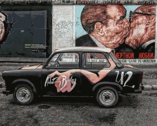 Картина по номерам «Берлинская стена»
