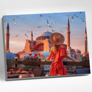 Картина по номерам «Стамбул. Айя-София»