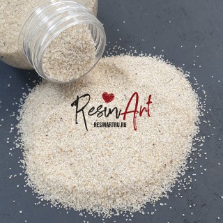 Песок натуральный кварцевый 0,5-1 мм, ResinArt Песок натуральный кварцевый 0,5-1 мм, ResinArt