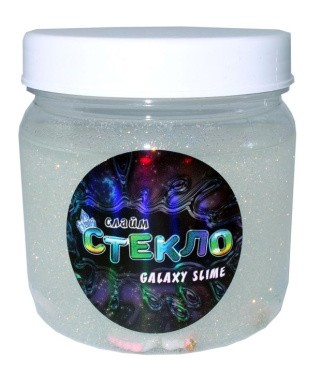Слайм Стекло серия Galaxy Slime, перламутр, 400 гр
 Слайм Стекло серия Galaxy Slime, перламутр, 400 гр