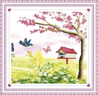 Алмазная вышивка «Весна»