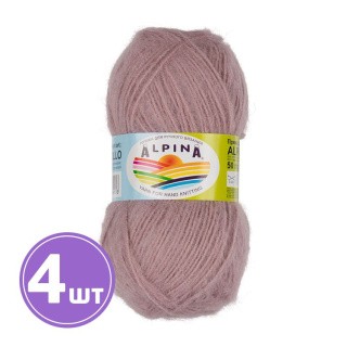 Пряжа Alpina ALPACA POLLO (03), пыльно-розовый, 4 шт. по 50 г Пряжа Alpina ALPACA POLLO (03), пыльно-розовый, 4 шт. по 50 г