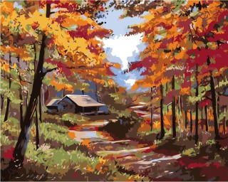Картина по номерам «Осенние краски»
