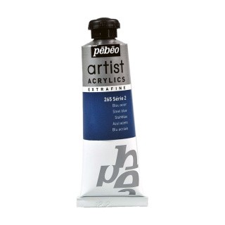 Краска акриловая Pebeo Artist Acrylics extra fine №2 (Стальной синий), 37 мл