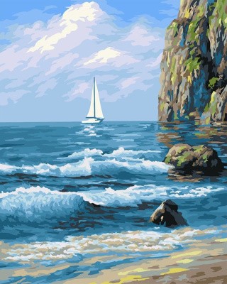 Картина по номерам «Утренний бриз» Картина по номерам «Утренний бриз»