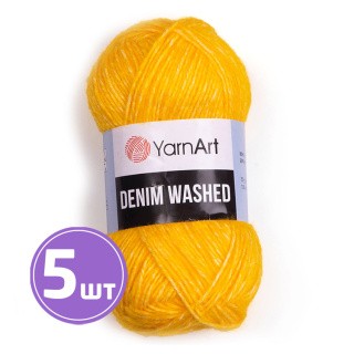 Пряжа YarnArt Denim Washed2 (Деним вошд 2) (901), меланж дыня, 5 шт. по 50 г Пряжа YarnArt Denim Washed2 (Деним вошд 2) (901), меланж дыня, 5 шт. по 50 г