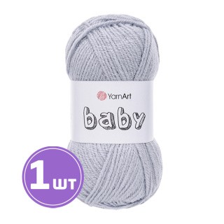 Пряжа YarnArt Baby (Ярнарт Беби) (3072), серый, 1 шт. 50 г Пряжа YarnArt Baby (Ярнарт Беби) (3072), серый, 1 шт. 50 г