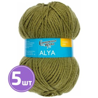 Пряжа Семеновская Alya (10), фисташковый, 5 шт. по 100 г Пряжа Семеновская Alya (10), фисташковый, 5 шт. по 100 г