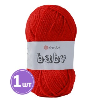 Пряжа YarnArt Baby (Ярнарт Беби) (576), темно-красный, 1 шт. 50 г Пряжа YarnArt Baby (Ярнарт Беби) (576), темно-красный, 1 шт. 50 г