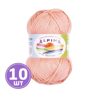Пряжа Alpina NORI (05), светло-коралловый, 10 шт. по 50 г Пряжа Alpina NORI (05), светло-коралловый, 10 шт. по 50 г