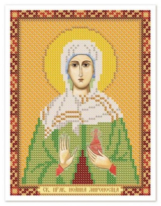 Рисунок на ткани «Святая Православная Иоанна (Яна, Жанна) Мироносица»