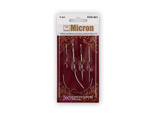 Набор швейных ремонтных игл Micron, 5 шт., арт. KSM-801