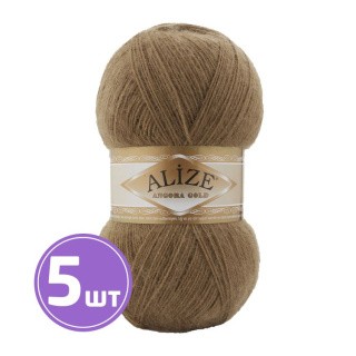 Пряжа ALIZE Angora Gold (466), темно-бежевый, 5 шт. по 100 г Пряжа ALIZE Angora Gold (466), темно-бежевый, 5 шт. по 100 г